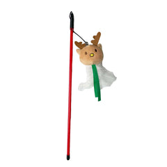 Happy Pet Christmas Reindeer Teaser Cat Toy