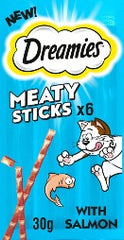 Dreamies Meaty Sticks With Salmon 30g