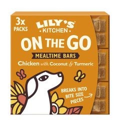 Lily's Kitchen On The Go Bar For Dogs Chicken 40g x 3 packs