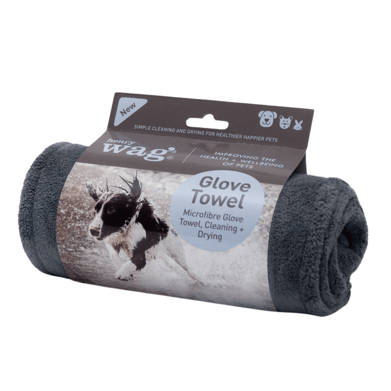 Henry Wag Microfibre Pet Glove Towel