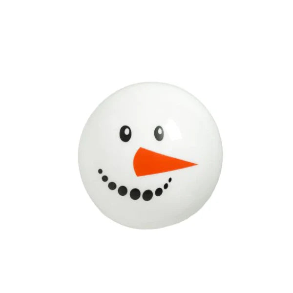 Good Boy Christmas Snowman Faceball Dog Toy