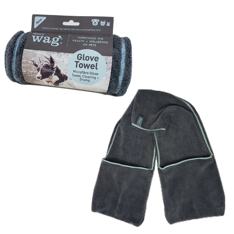 Henry Wag Microfibre Pet Glove Towel