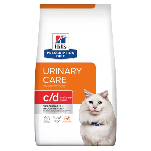 Hills c/d Multicare Urinary Care Stress Dry Cat Food with Chicken