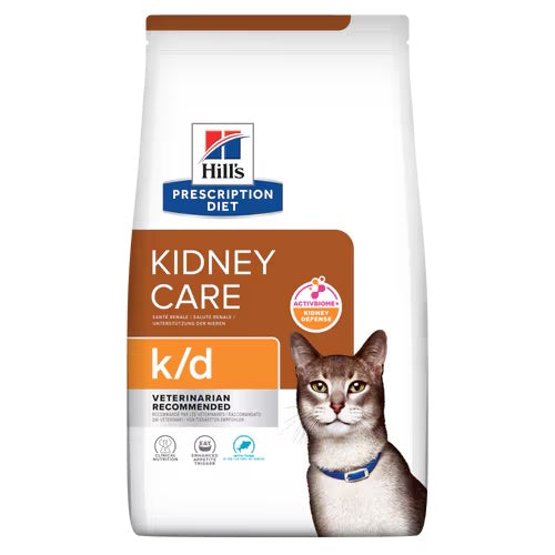 Hills k/d Kidney Care Dry Cat Food with Tuna