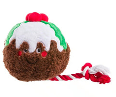 House Of Paws Christmas Pudding Rope Toy for Dogs