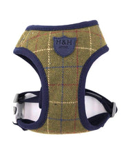 Hugo & Hudson Harness Dark Green Checked Tweed