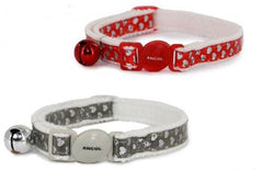 Ancol Reflective Gloss Hearts Cat Collar