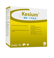 Kesium Tablets for Dogs & Cats 50mg/12.5mg (62.5mg)