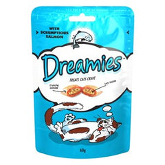 Dreamies Salmon Cat Treats 60g