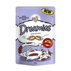 Dreamies Duck Cat Treats 60g