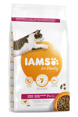 Iams for Vitality Senior Cat Food with Chicken