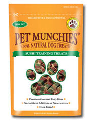 Pet Munchies Dog Training Treats Sushi