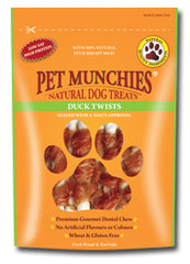 Pet Munchies Duck Twists 80g