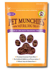 Pet Munchies Dog Training Treats Liver & Chicken